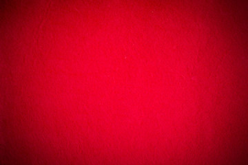 Red background, soft, fluffy, red fabric, felt, red background for text or design.