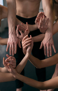 choreographers posing