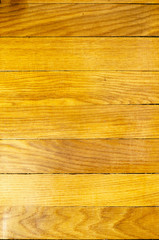 classic yellow orange wood texture pattern interior background. wooden slat pattern view from the top. Parquet plank in the old house with scuffs. Oak vintage parquet floor