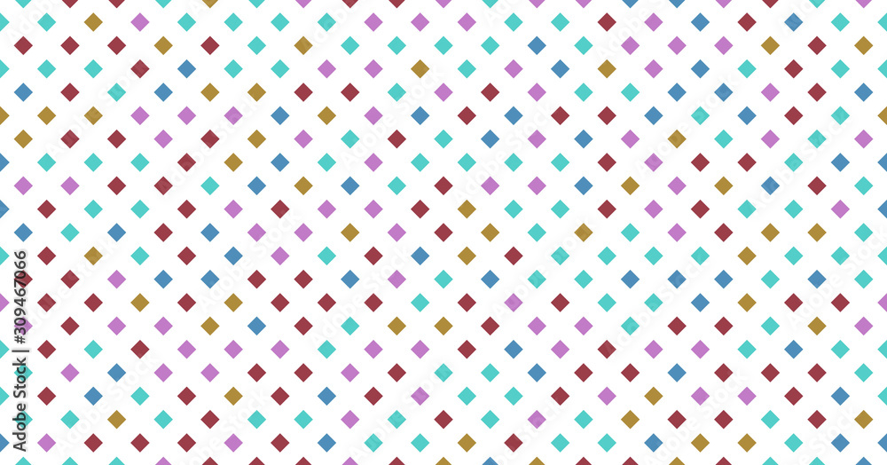 Aufkleber abstract illustration with small color squares. pixels background.