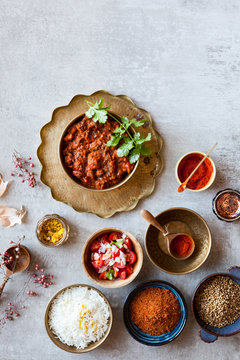 Spicy curry dish