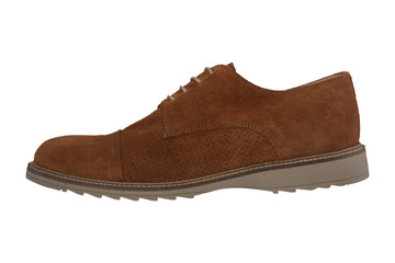 italian leather shoes, boots , moccasin, sport shoes,sole,  on a perfect white background, stock...