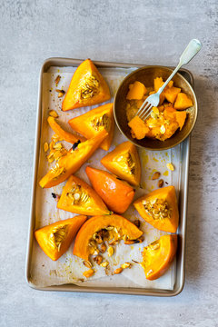 Roasted pumpkin squash