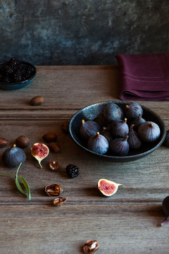Figs and blackberries