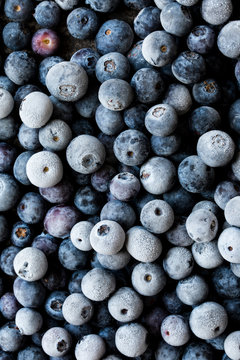 Frozen Blueberries