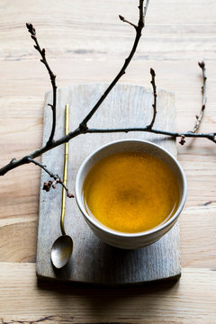 Cumin, coriander and fennel seed tea