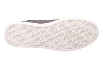 italian leather shoes, boots , moccasin, sport shoes,sole,  on a perfect white background, stock photography