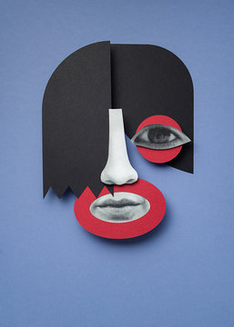 Collage face
