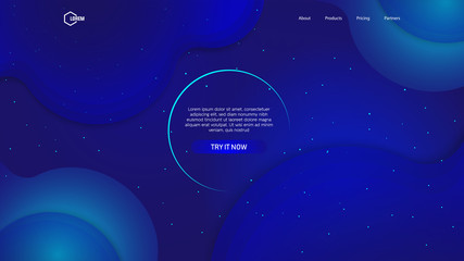 Background template for landing page website