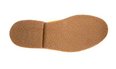 italian leather shoes, boots , moccasin, sport shoes,sole,  on a perfect white background, stock photography