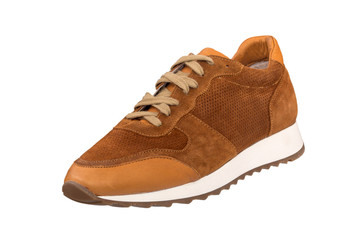 italian leather shoes, boots , moccasin, sport shoes,sole,  on a perfect white background, stock...
