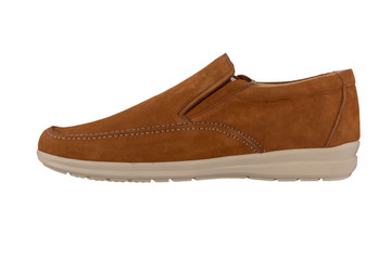 italian leather shoes, boots , moccasin, sport shoes,sole,  on a perfect white background, stock photography