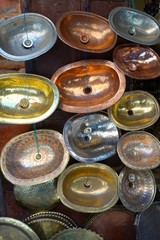 Moroccan metal sinks
