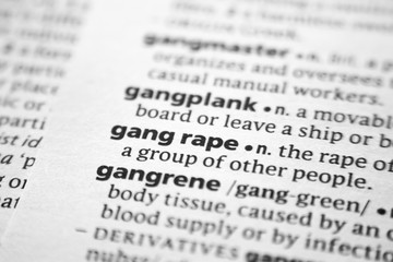Word or phrase Gang rape in a dictionary.