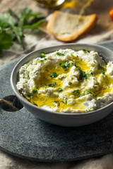 Homemade Herby Goat Cheese Dip