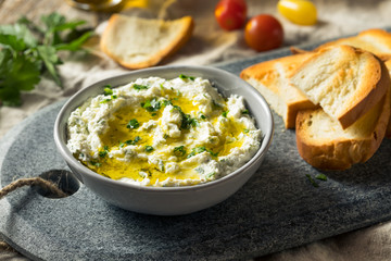 Homemade Herby Goat Cheese Dip