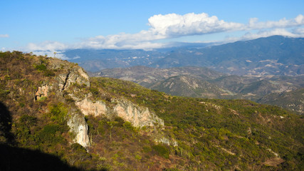 Fototapeta na wymiar Sierra de Oaxaca, Mexico