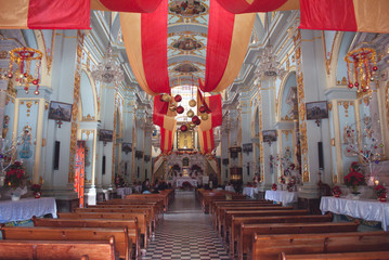 Tonatico, State of Mexico - Dec 2013 The Shrine of Our Lady of Tonatico is the most important...