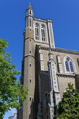 Fototapeta na wymiar Eglise de Cancale, Ile-et-Vilaine, Bretagne, France