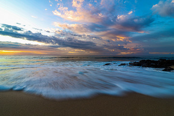 Sunrise on Shipwreck Beach, Kauai
