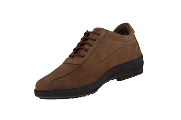 italian leather shoes, boots , moccasin, sport shoes,sole,  on a perfect white background, stock photography