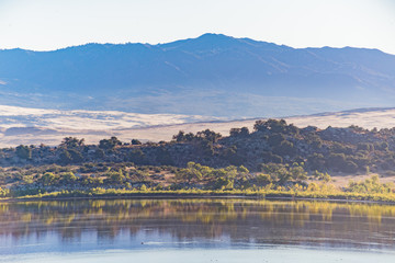 Beautiful landscape of Lake Henshaw