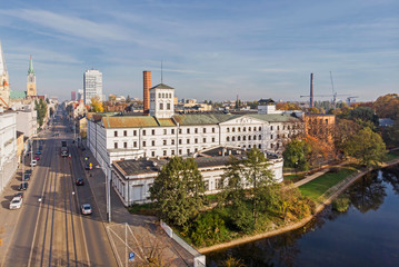 Biała Fabryka, Łódź. - obrazy, fototapety, plakaty