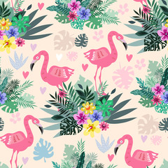Flamingo pattern10