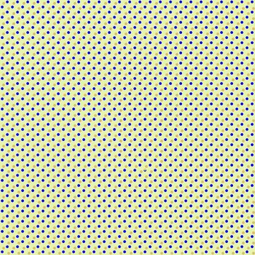 Yellow Abstract Background With Dots