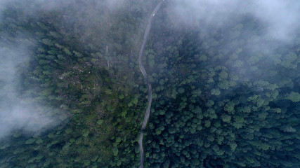 Carretera vista aerea 