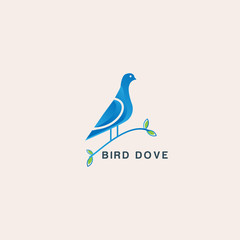 bird dove logo design