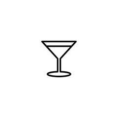 Restaurant vector icon, black simply menu icon