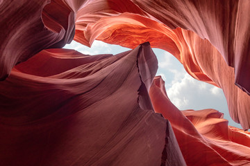 Canyon Antelope, slot canyon near Page, Arizona, America. Art concept. © emotionpicture