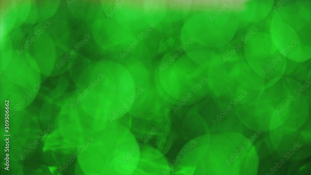 Poster abstract dynamic cyberpunk psychedelic green bokeh shimmering background. looped animation. surreali