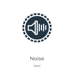 Noise icon vector. Trendy flat noise icon from signs collection isolated on white background. Vector illustration can be used for web and mobile graphic design, logo, eps10