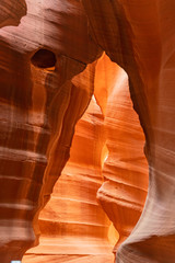 Obraz na płótnie Canvas Beautiful landscape around the famous Lower Antelope Canyon