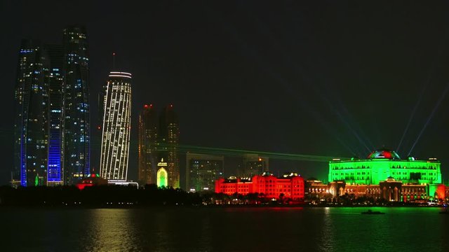 Abu Dhabi city corniche beach - Etihad towers - Nation towers - Emirates Palace | Landmarks and tourist attractions - Middle East travel