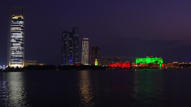 Abu Dhabi city corniche beach - Etihad towers - Nation towers - Emirates Palace | Landmarks and tourist attractions - Middle East travel