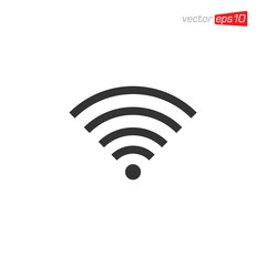 Wifi Area Icon Design Vector