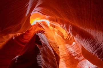 Peel and stick wall murals Rood violet Beautiful landscape around the famous Antelope Canyon X
