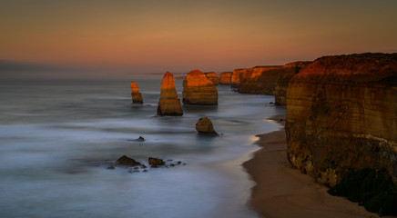 Sunrise at the apostles