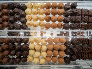 Close up of some delicious chocolate