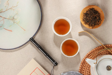 cup of tea and cookies