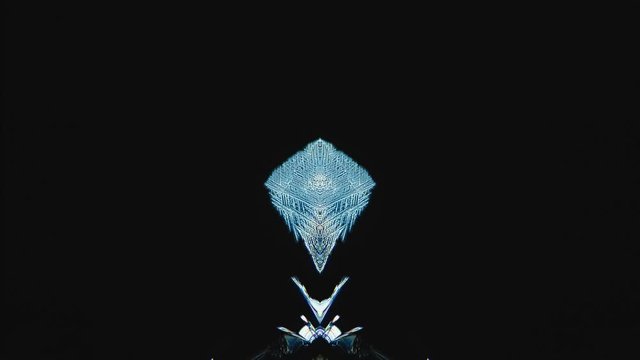 Video Art Vj Crystal Growth Under Microscope Timelapse