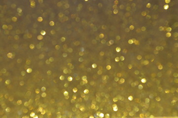 Sheet glittering bokeh reflected in the sun.