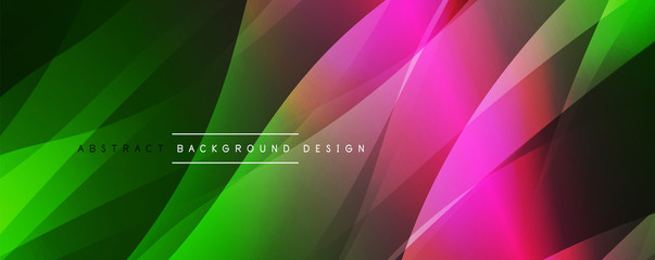 Dynamic trendy simple fluid color gradient abstract background with line effects. Vector Illustration For Wallpaper, Banner, Background, Card, Book Illustration, landing page