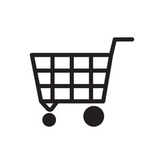 shopping Chart Icon Vector 