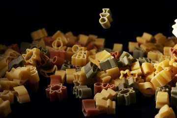 Shape pasta for kids