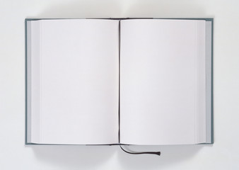 book with blank pages