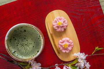 和菓子　練り切り　Japanese confectionery Nerikiri 